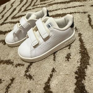 Adidas Kids White Sneakers